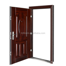 Hot Sale 110 degree Opening Sound-proof Wrought Iron Door Safety 3d Design